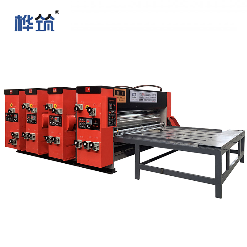 Semi-automatic Two-color Rotary Die-Cutting Printing Machine