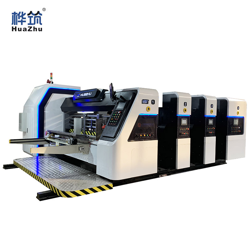 1226 Three-color Printing and Slotting Machine with Full Electric Adjustment