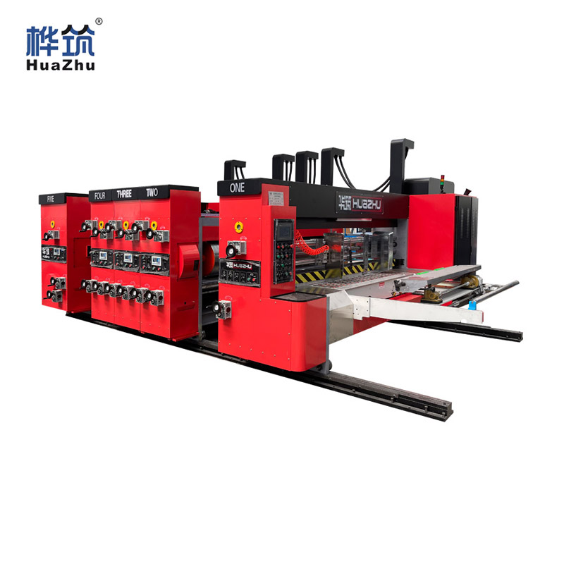 Light Pressure Lead-feeding Three-color Rotary Printing Die-cutting Machine